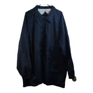 Navy Blue Waterproof Pear Connection Jacket Size 4XL #4291